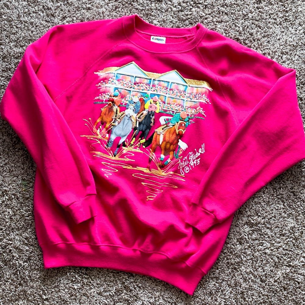 Vintage Kentucky Derby Crewneck Sweatshirt